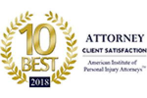 10 Best Attorney Client Satisfaction - Badge